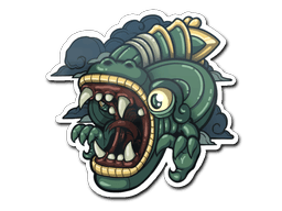 Sticker Slab | Baby Fire Serpent