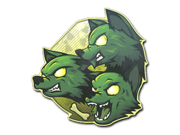Sticker Slab | Baby Cerberus