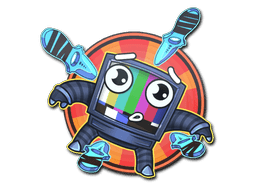 Sticker Slab | TV On Mirage