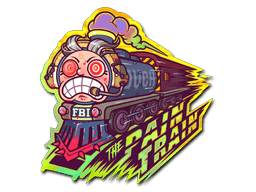 Sticker Slab | Pain Train (Holo)