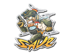 Sticker Slab | Save Me