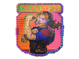 Sticker Slab | Defuse It (Holo)