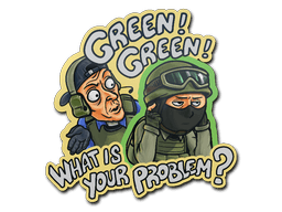 Sticker Slab | Green's Problem