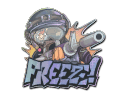 Sticker Slab | Freeze (Lenticular)