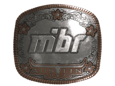 Sticker Slab | MIBR (Foil) | Austin 2025