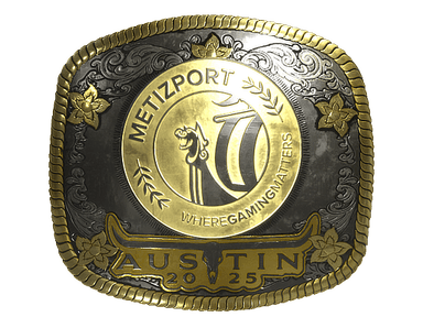 Sticker Slab | Metizport (Gold) | Austin 2025