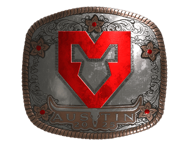 Sticker Slab | MOUZ (Foil) | Austin 2025