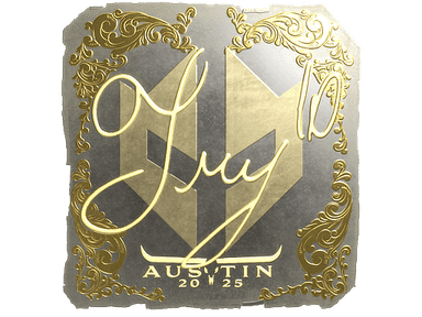 Sticker Slab | TRY (Gold) | Austin 2025