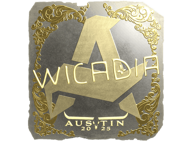 Sticker Slab | Wicadia (Gold) | Austin 2025
