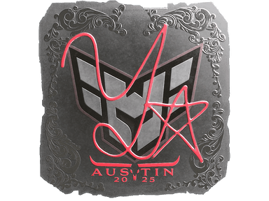 Sticker Slab | yxngstxr (Foil) | Austin 2025