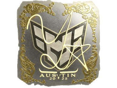 Sticker Slab | yxngstxr (Gold) | Austin 2025