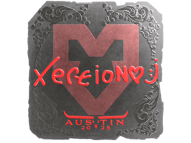 Sticker Slab | xertioN (Foil) | Austin 2025