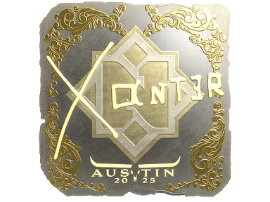 Sticker Slab | Xant3r (Gold) | Austin 2025