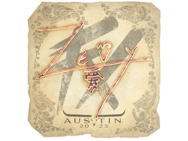 Sticker Slab | zevy | Austin 2025