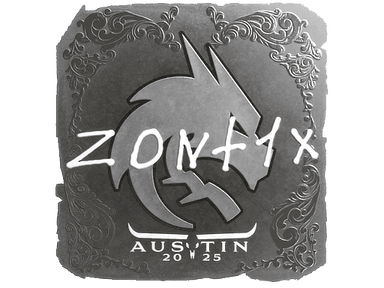 Sticker Slab | zont1x (Foil) | Austin 2025