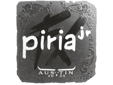 Sticker Slab | piriajr (Foil) | Austin 2025