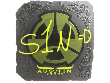 Sticker Slab | s1n (Foil) | Austin 2025