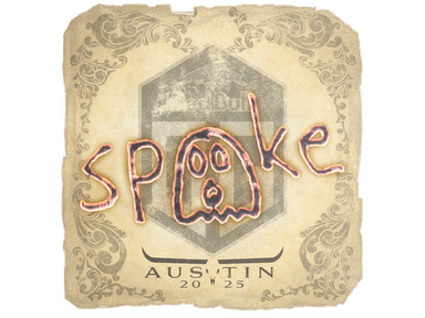 Sticker Slab | spooke | Austin 2025