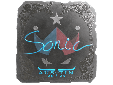 Sticker Slab | Sonic (Foil) | Austin 2025