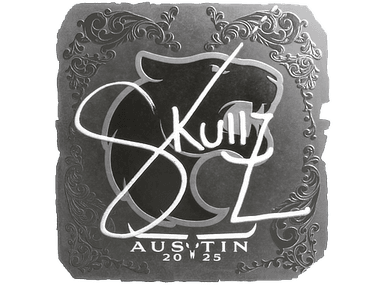 Sticker Slab | skullz (Foil) | Austin 2025