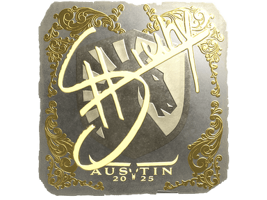 Sticker Slab | siuhy (Gold) | Austin 2025