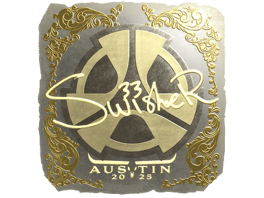 Sticker Slab | Swisher (Gold) | Austin 2025