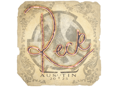 Sticker Slab | reck | Austin 2025