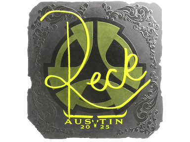 Sticker Slab | reck (Foil) | Austin 2025
