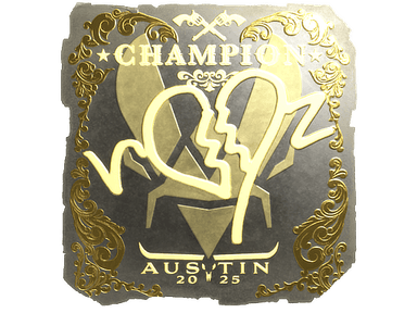 Sticker Slab | ropz (Gold, Champion) | Austin 2025