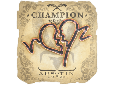 Sticker Slab | ropz (Champion) | Austin 2025