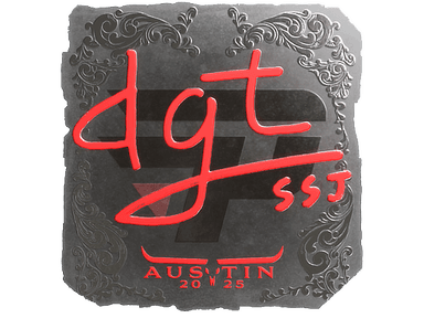 Sticker Slab | dgt (Foil) | Austin 2025