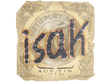 Sticker Slab | isak | Austin 2025