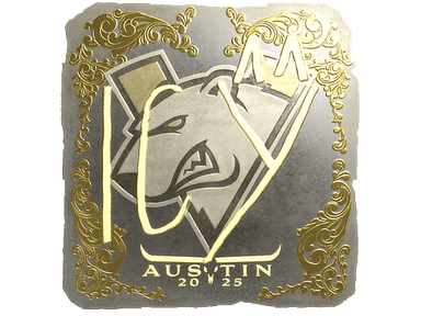 Sticker Slab | ICY (Gold) | Austin 2025