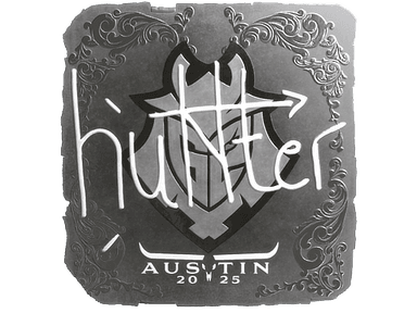 Sticker Slab | huNter- (Foil) | Austin 2025