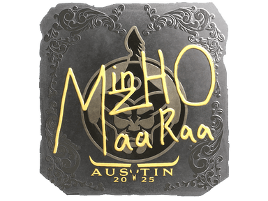 Sticker Slab | mzinho (Foil) | Austin 2025