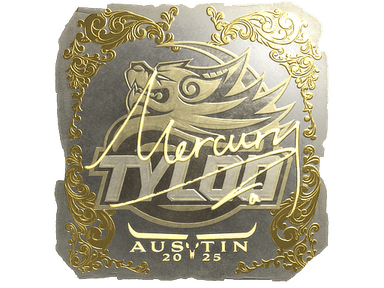 Sticker Slab | Mercury (Gold) | Austin 2025