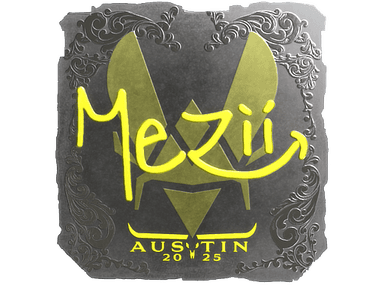 Sticker Slab | mezii (Foil) | Austin 2025