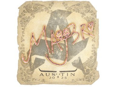 Sticker Slab | MAJ3R | Austin 2025