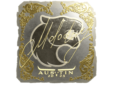 Sticker Slab | molodoy (Gold) | Austin 2025