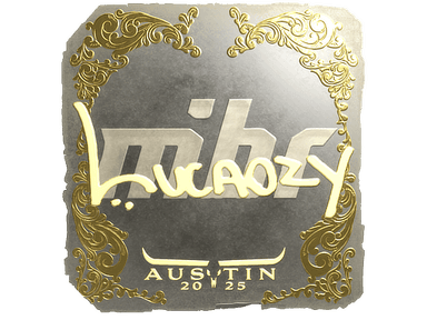 Sticker Slab | Lucaozy (Gold) | Austin 2025