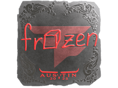 Sticker Slab | frozen (Foil) | Austin 2025