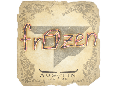 Sticker Slab | frozen | Austin 2025