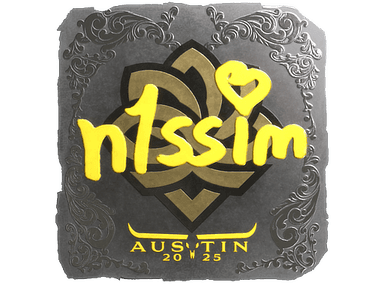 Sticker Slab | n1ssim (Foil) | Austin 2025