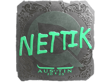 Sticker Slab | nettik (Foil) | Austin 2025