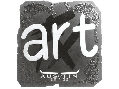 Sticker Slab | arT (Foil) | Austin 2025