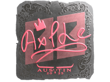 Sticker Slab | Ax1Le (Foil) | Austin 2025