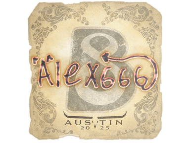 Sticker Slab | alex666 | Austin 2025