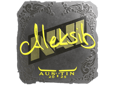 Sticker Slab | Aleksib (Foil) | Austin 2025