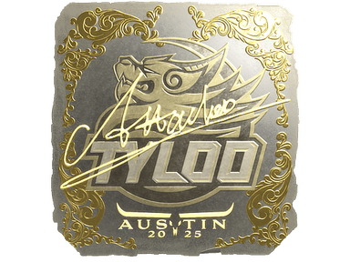 Sticker Slab | Attacker (Gold) | Austin 2025