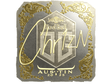 Sticker Slab | Chr1zN (Gold) | Austin 2025